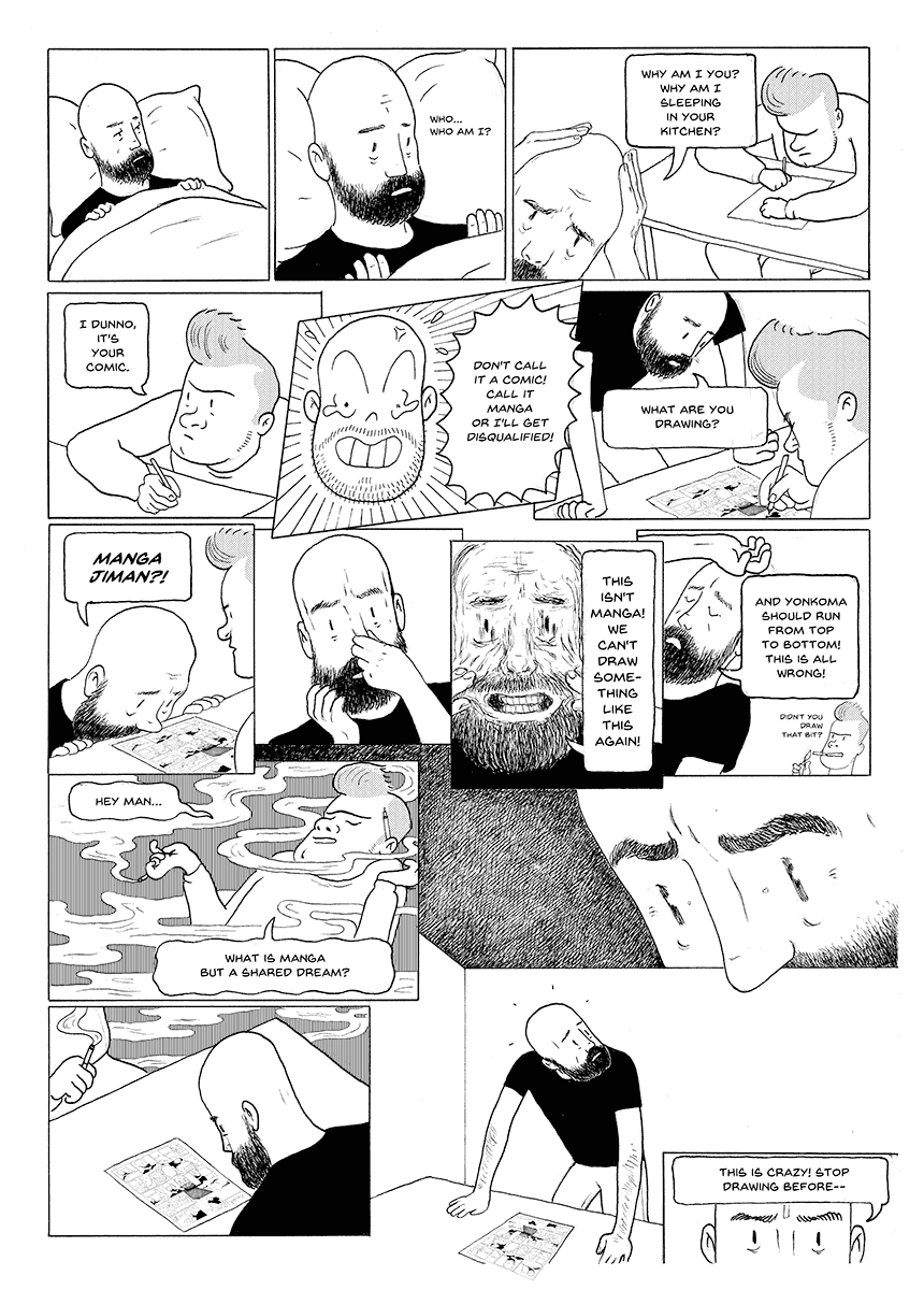 Page 5 of the comic Dream a Little Dream by Andrew Attwell and Matthew Robinson