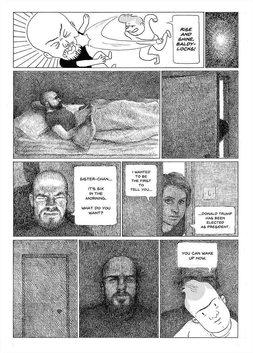 Page 8 of the comic Dream a Little Dream by Andrew Attwell and Matthew Robinson